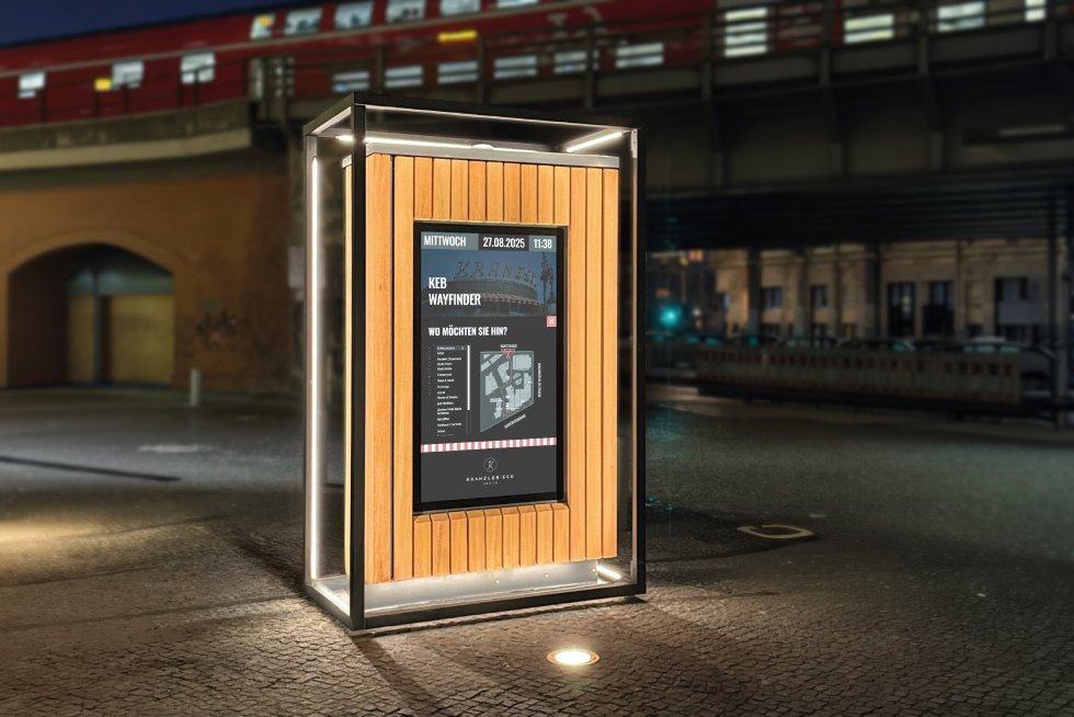 Oeffentlicher Sektor - Outdoor Displays - Bürgerkommunikation rund um die Uhr